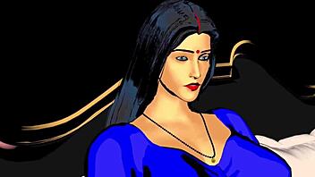 Devar fucks bhabhi hard in 3d cartoon sex 😈