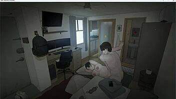 hey, check out these hentai game scenes with tenants of the dead