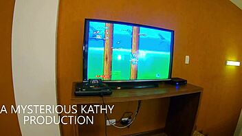 Blonde Addicted To Game And Dick Fucks Hard While Playing