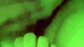 Curvy Fat Brunette Milf Sticks Juicy Pussy On Wall Cock Hard