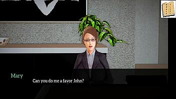 Visual novel walkthrough of a taboo family fantasy