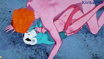 Nel And Nelliel Fuck Ichigo In Bleach Hentai