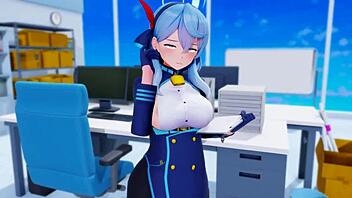 Aco Onanie Intense Cartoon Action