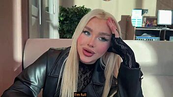 Met this pretty girl on the street, ended up cumming on her face!