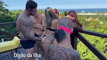 hey, check out this wild orgy on the balcony with those curvy naughty amateurs from xvideos, want to join