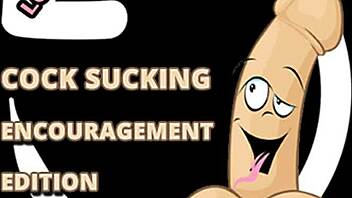 he encouraged his gay partner to suck his cock eagerly