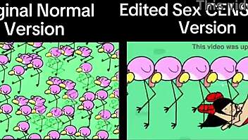 Exploring differences in rhythm heaven fever original versus sex censored version