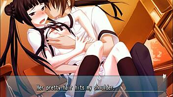 i can’t believe how hot kokoro-h1 hentai schoolgirl kissing feels!