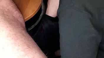 she suc my dik secretly swallow all i cum like beast