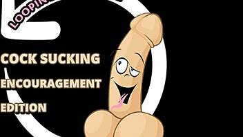 he encouraged his gay partner to suck his cock eagerly