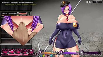 Karryn tries BBC and gets fucked hard. Want to see the hentai action?