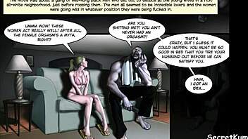 Lesson From The Neighbor Pt 2 - Cheating Wife Gets Her First ORGASM From Her New Neighbor