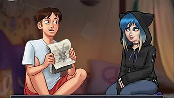 summertime saga 89 homemade adventures with small tits and big ass