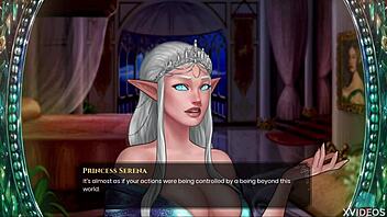 Big dick hentai video with a naughty fairy tale theme