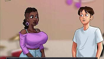 summertime saga episode 182 in cartoon anime hentai style