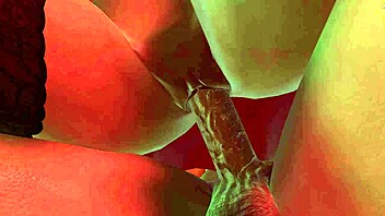 Elf bangs hard in 3D animation for New Year's