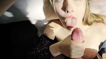 Sexy Russian Hottie Craves Sucking Hard Cock