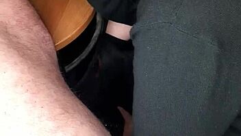 she suc my dik secretly swallow all i cum like beast