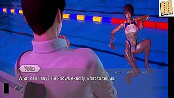 i'm lovin academy 128 in dis hentai anime game serie