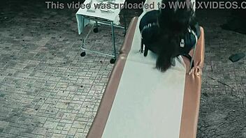 this crazy chick's locked up just for pussy use