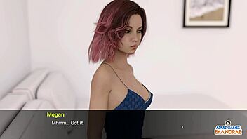 Feeling seductive in fishnets, unveiling curvy body