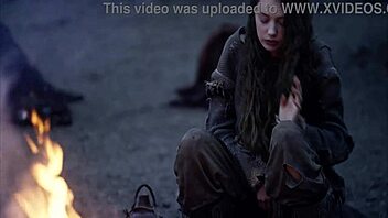 what's this fantasy campire doing with baremaidens and cum?