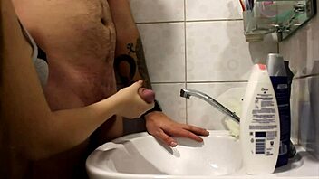 Helped with his morning boner