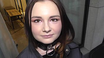 Can shy teen Viven Doll handle first BBC?