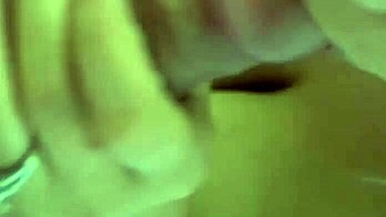 Pregnant blonde babe tastes monster cock.