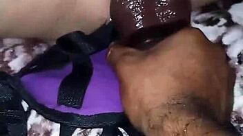 wrecked ass with huge toy, orgasm everywhere