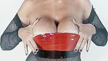 Sara Jay, are you sucking that oiled cock?