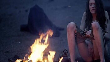 what's this fantasy campire doing with baremaidens and cum?