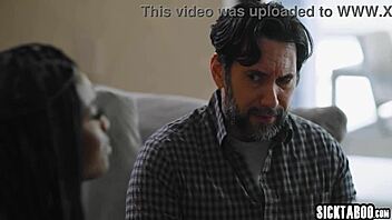 Nicole Kitt, that petite black babe, dives into muff and gets her revenge with hardcore blowjob and pussy licking.