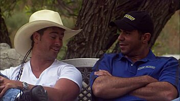 Tia Layne Bangs Romana Ryder with Glass Dildo Outdoors