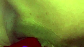 feel the vibrator on my tight pussy