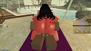 Is Roblox Porn Featuring Big Black Cock Whore Assfucking Ass Shaking Sex Legs Blowjob Deepthroat Doggystyle?