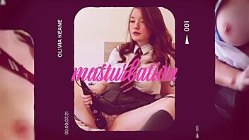 Hey, wanna see two British student girls getting their pussies licked in wild group action?