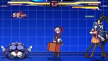 kuromaru vs arcana heart intense sex scene