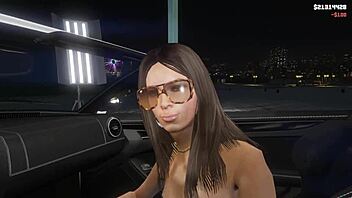 sara jay gets horny for big facial cumshots.