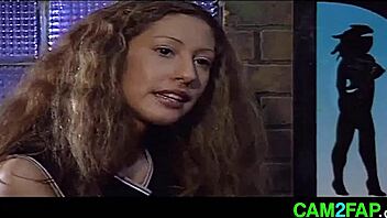 Teen brunette with great tits gets pounded hard