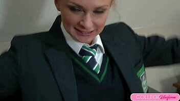 blonde cutie ivana sugar rides teacher's cock deep in tight ass