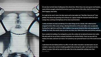 Erotic audio story of a secretary's liquid lunch and more