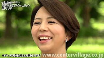 first-time japanese wife yui fibukawa gets creampied in docu