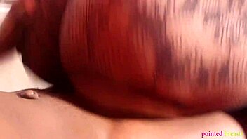 Black nephew rides monster cock in cowgirl, gets creampie in wet pussy 😏