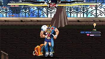 brian takes on selcer in this wild hentai battle with cumshots