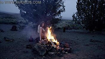 what's this fantasy campire doing with baremaidens and cum?