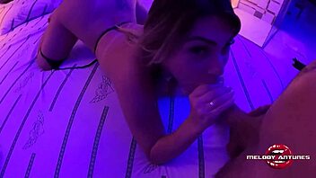 i dragged melody antunes to the motel and she took my big cock, filling her pussy with cum all messy.