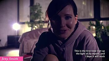 Cozy Evening Teasing Bubble Butt With Dildo, Legs Spread For Voyeur View