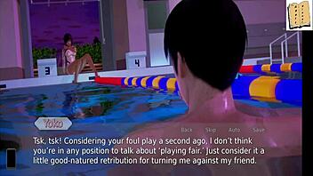 i'm lovin academy 128 in dis hentai anime game serie