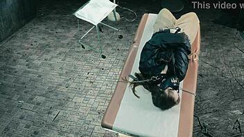 this crazy chick's locked up just for pussy use